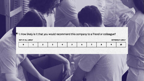 Net Promoter Score survey question