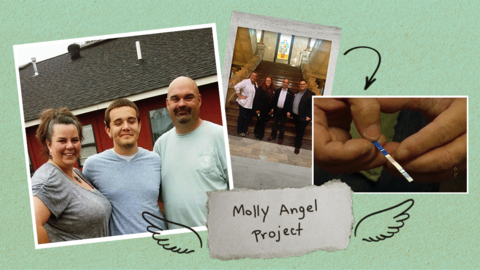 Collage of family photos