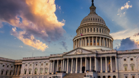 Photo of the United States Capitol.