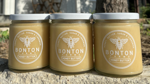 Jars of Honey from Bonton Farms