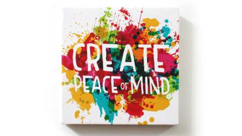 Creative peace of mind painting