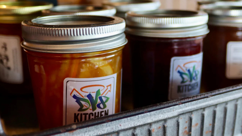 Jars of Jams and Preserves
