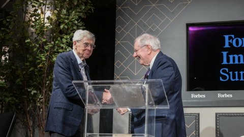 Charles Koch Receives Forbes Award