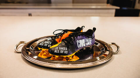 Miles Killebrew's cleats.