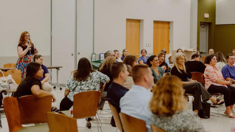 Attendees at the Immersive Cost of Poverty Experience