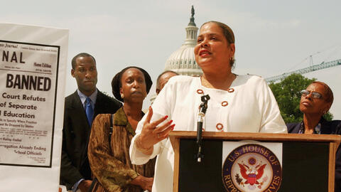 Virginia Walden Ford speaking.