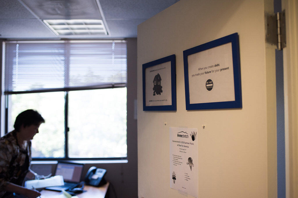 A person working in an office